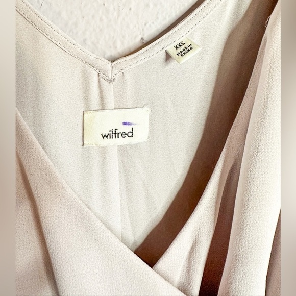 Aritzia Wilfred‎ Beaune Wrap Dress Size XXS - Picture 3 of 4